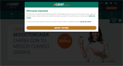 Desktop Screenshot of caser.es